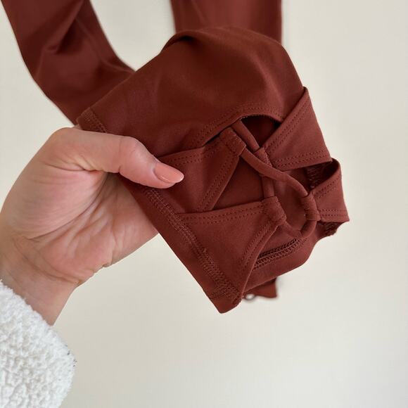 All In Motion High Waist Activewear Leggings Red XS - Picture 6 of 8